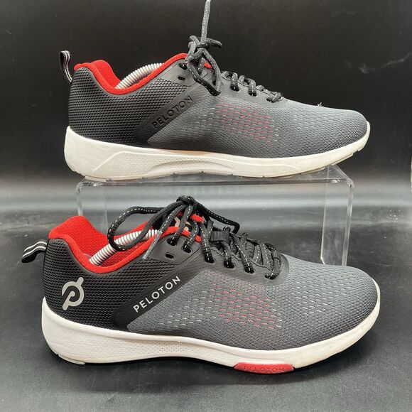Peloton Circuit Runner Women's 7 Gray Red Running Athletic Shoes - Picture 1 of 7